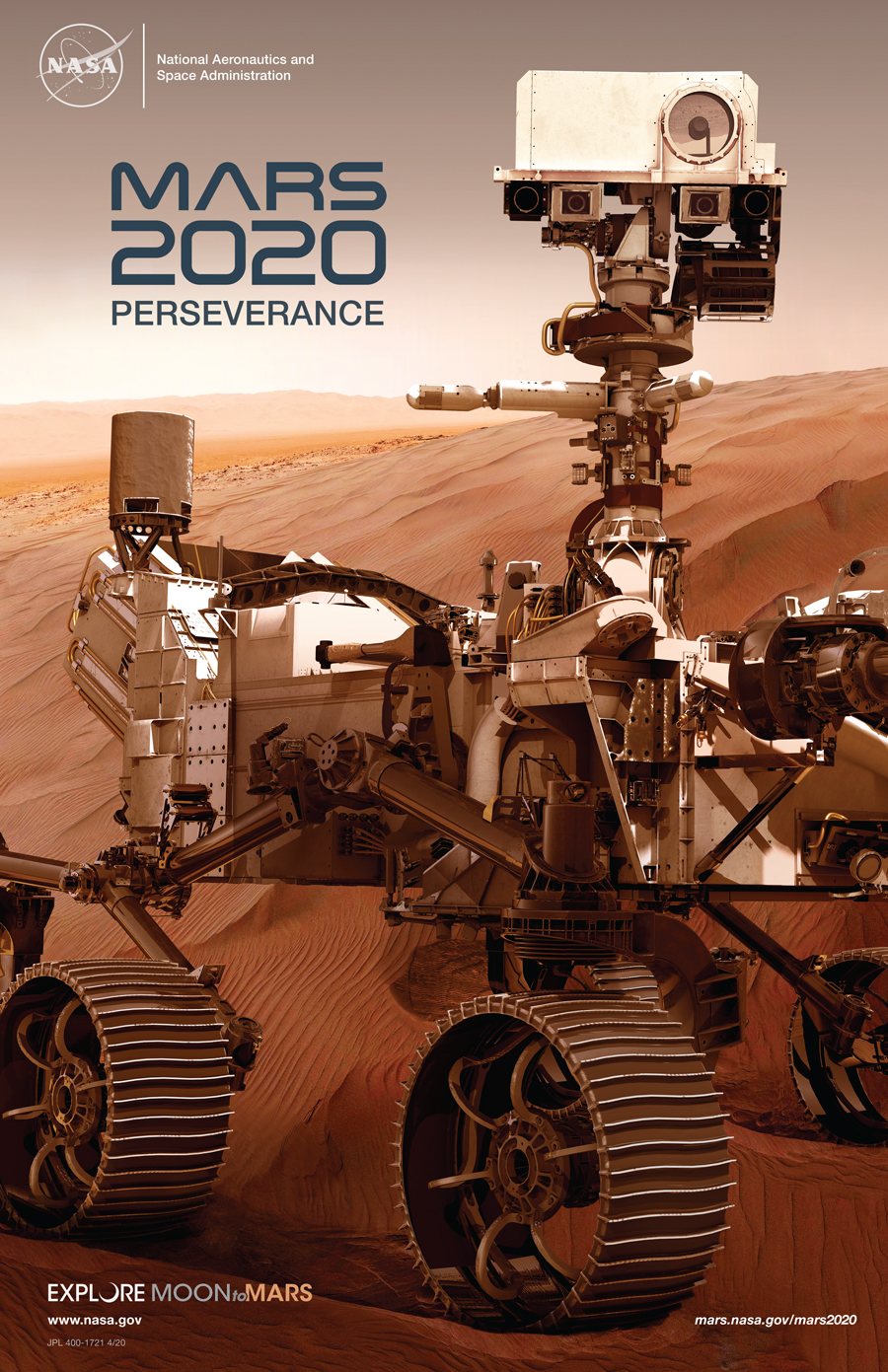 Mars 2020 Perseverance Gezgini