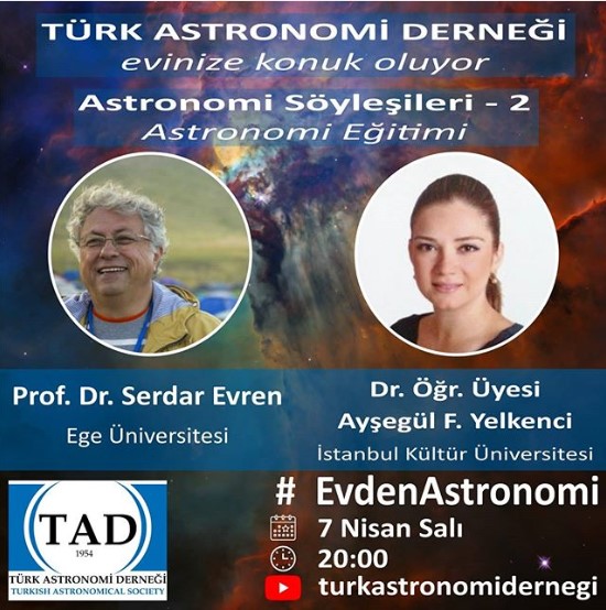 TAD Astronomi Söyleşileri - 2 ''Astronomi Eğitimi''