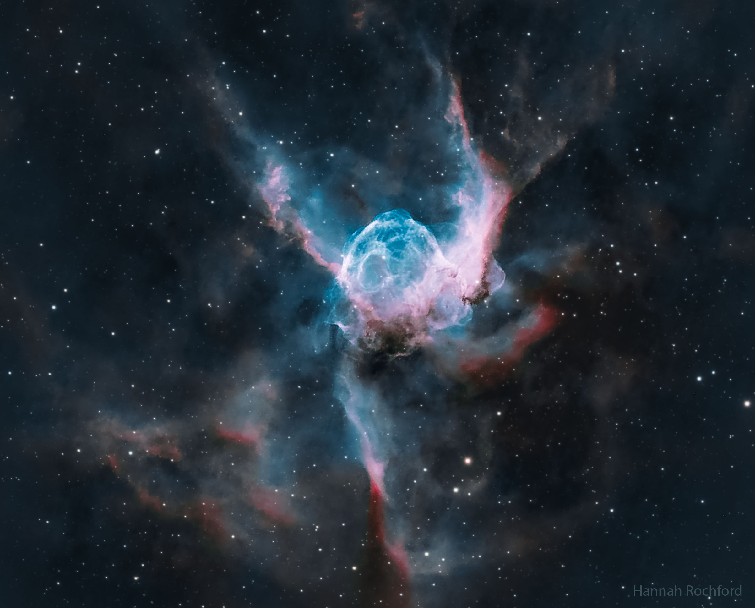 NGC 2359 - Thor'un Miğferi (Thor's Helmet)