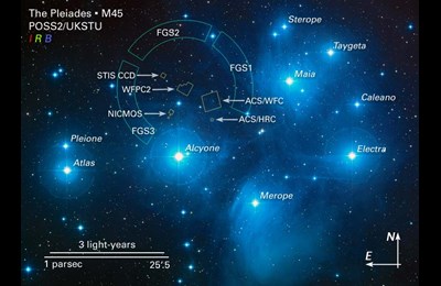 Pleiades (Ülker, Subaru, Yedi Kız Kardeş, Peren, M45)